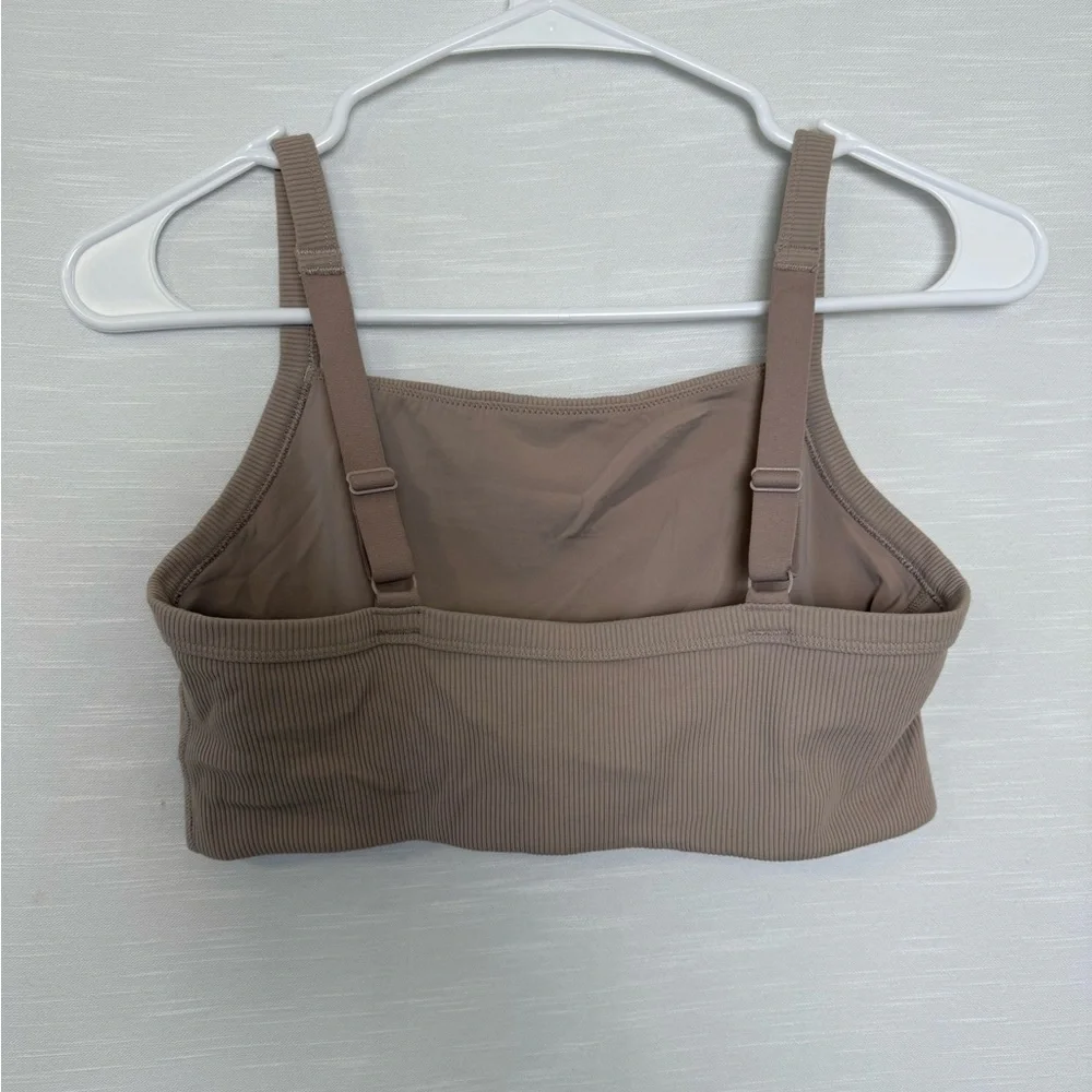 OFFLINE By Aerie Ribbed Square Neck Sports Bra - Picture 4 of 5